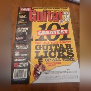 Guitar One Magazine September 2004 Jimi Hendrix Green Day Wes Montgomery